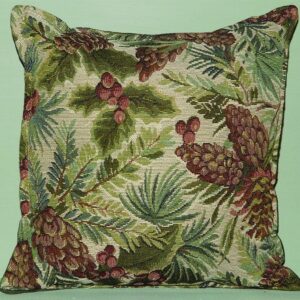 Pinecone Tapestry Pillow