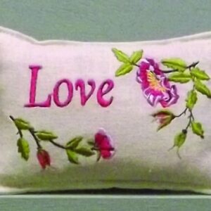 "Love" Pillow - 4" x 6"