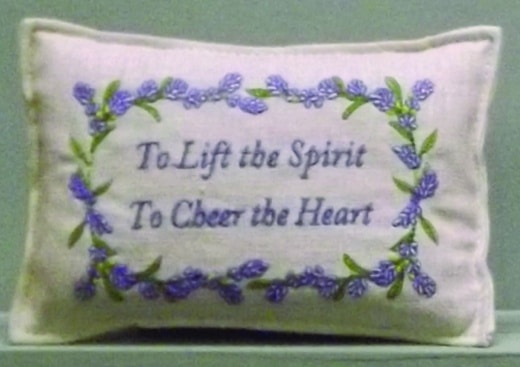 "Lift The Spirit" Pillow - 4" x 6"