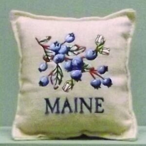 Maine Blueberry Pillow - 4" x 4"