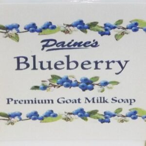 Blueberry scented Goat Milk soap