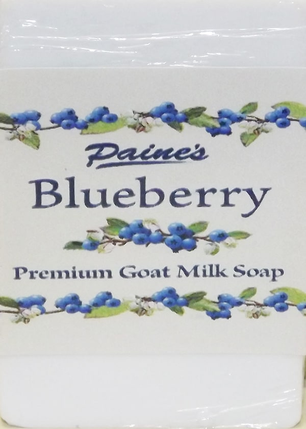 Blueberry scented Goat Milk soap