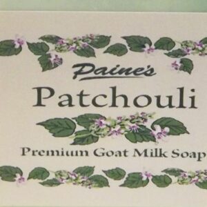 Patchouli scented Goat Milk soap