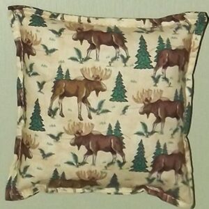 Moose Pillow - 6" x 6"