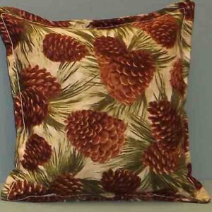 Pinecone pillow