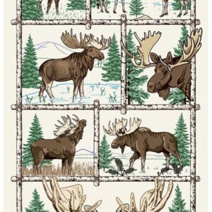 Moose design Dish Towel