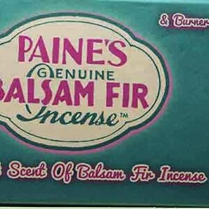 50 Balsam Incense Logs & Holder