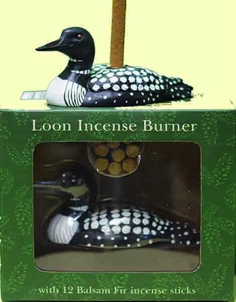 LOON HOLDER AND INCENSE