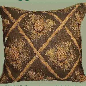 Cone Squares Tapestry Pillow