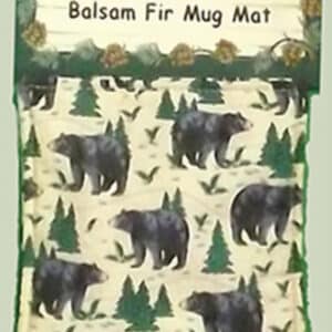 Bear Design Mug Mat