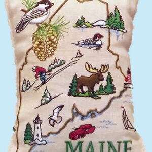 State of Maine Pillow - 4" x 6"